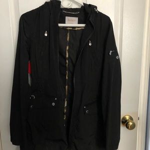 Black Trench Coat, Medium, Waterproof